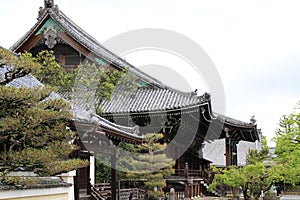 Hondo Hall of Seiryo-ji Temple in Kyoto, Japan photo