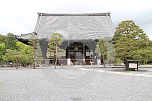 Hondo Hall of Seiryo-ji Temple in Kyoto, Japan photo