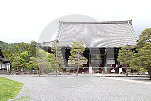 Hondo Hall of Seiryo-ji Temple in Kyoto, Japan photo