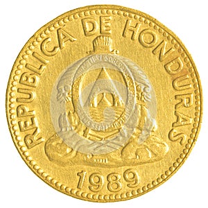 10 Honduran lempira centavos coin photo