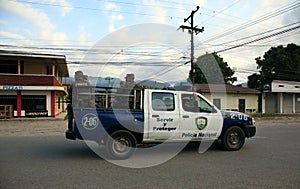 Honduran National Police on Patrol