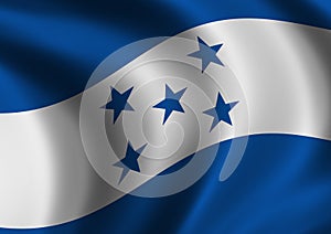 Honduras - flag of - close up