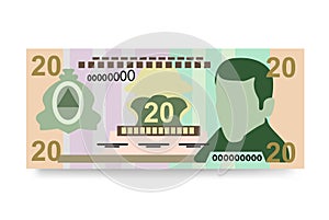 Honduras money set bundle banknotes.