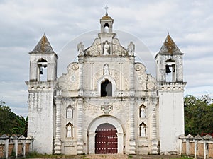 Honduras, View on the Iglesia La Merced of Gracias photo