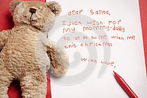 Honest child Christmas wish
