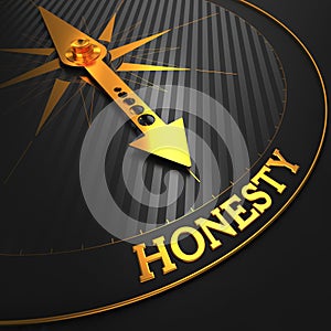 Honesty Concept on Golden Compass.