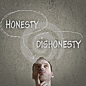 Honesty or dishonesty