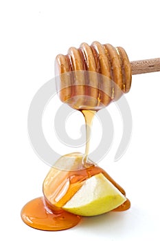 Honey and apple