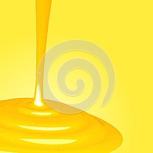 Honey background illustration