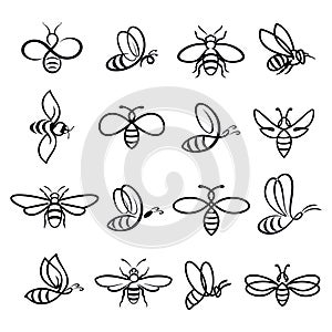 Honey Bee Icons