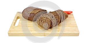 Honey Brown Bread Loaf and Slices