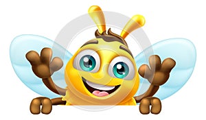 Honey Bumble Bee Cartoon Bumblebee Cute Mascot