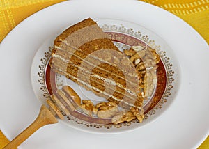 Honey cake photo