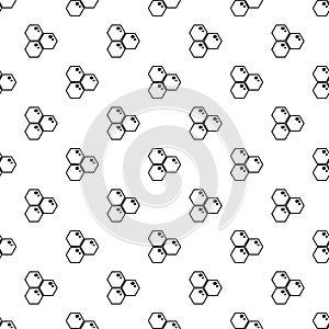 Honey comb pattern seamless vector