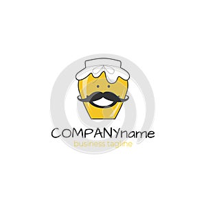Honey company logo - bee company