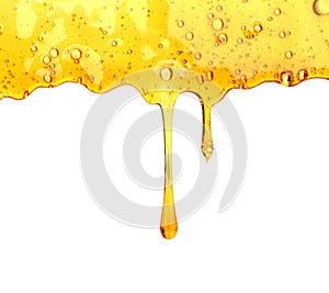 Honey Drip From Spoon