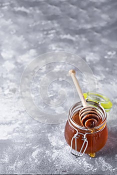 Honey. Dripped honey.