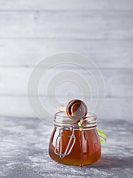 Honey. Dripped honey.