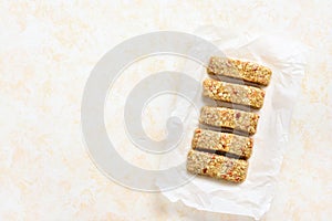 Honey granola bar