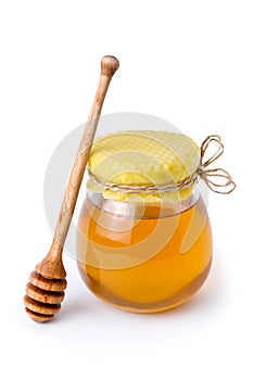 Honey jar photo