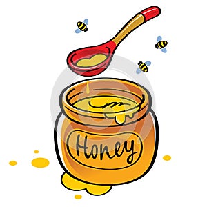 Honey jar