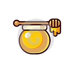 Honey jar icon