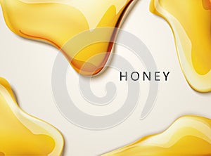 Honey liquid texture