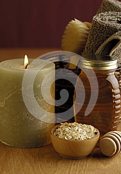 Honey and Oatmeal Bath