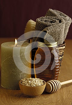 Honey and Oatmeal Bath