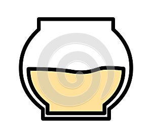 honey pot isolated icon design