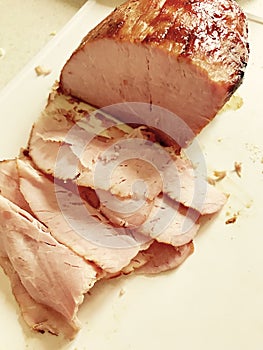 Honey roast ham