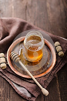 Honey rustic photography, food advertisment