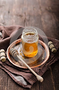 Honey rustic photography, food advertisment photo