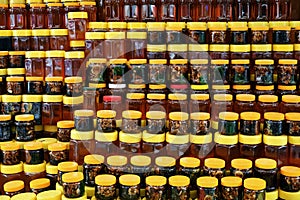 Honey for sale, Kyrgyzstan