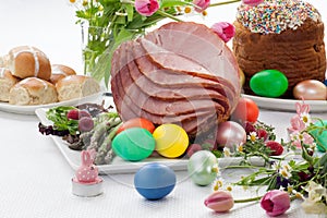 Honey Sliced Ham For Easter photo
