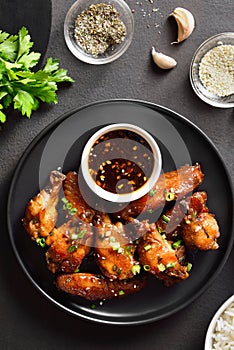Honey-soy chicken wings