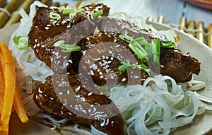 Honey Sriracha Mongolian Beef