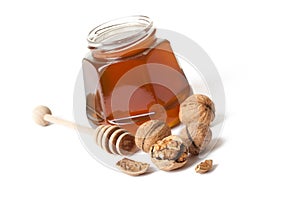 Honey and walnuts