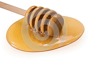 Honey and wooden drizzle