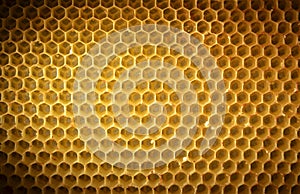 Honeycomb background without honey