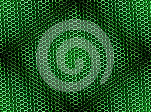 Honeycomb Background Seamless Green