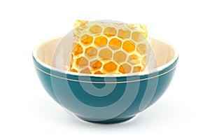 Honeycomb in bowl