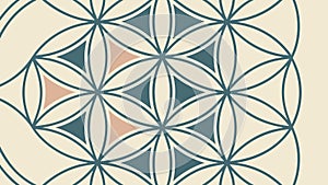 Honeycomb Geometric Pattern, Abstract Organic and Structured Design, vector design Generative AI