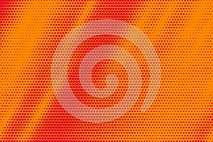 Honeycomb halftone background. Hexagon vector pattern. Abstract fade gradient with geometric hex dots. Simple dynamic pixel grid