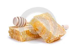 Honeycomb with honey dipper