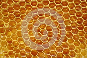 Honeycomb, inside the beehive