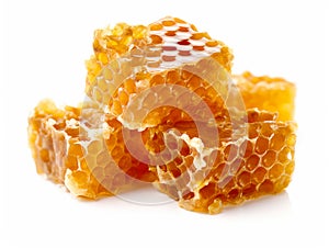 honeycomb isolated on white background