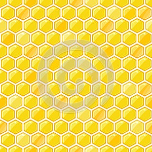 Honeycomb seamless pattern