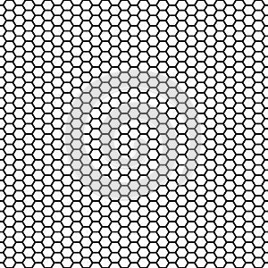 Honeycomb Seamless Repeating Pattern Vector Illustration