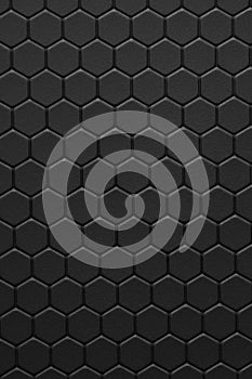 Honeycomb teflon black background